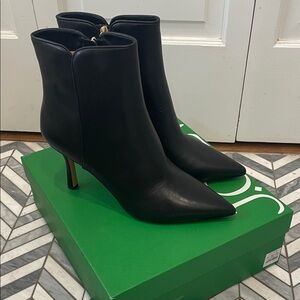 J. Crew Black Heeled Boots